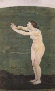 Ferdinand Hodler Communication with the Infinite (mk09) oil on canvas